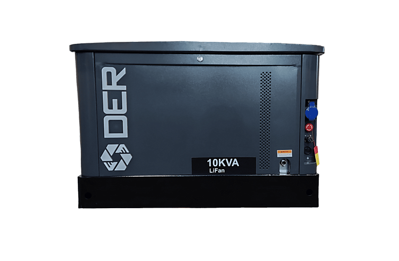 Газовый генератор DER-YM9 в кожухе на базе двигателя Lifan ДизельЭнергоРесурс